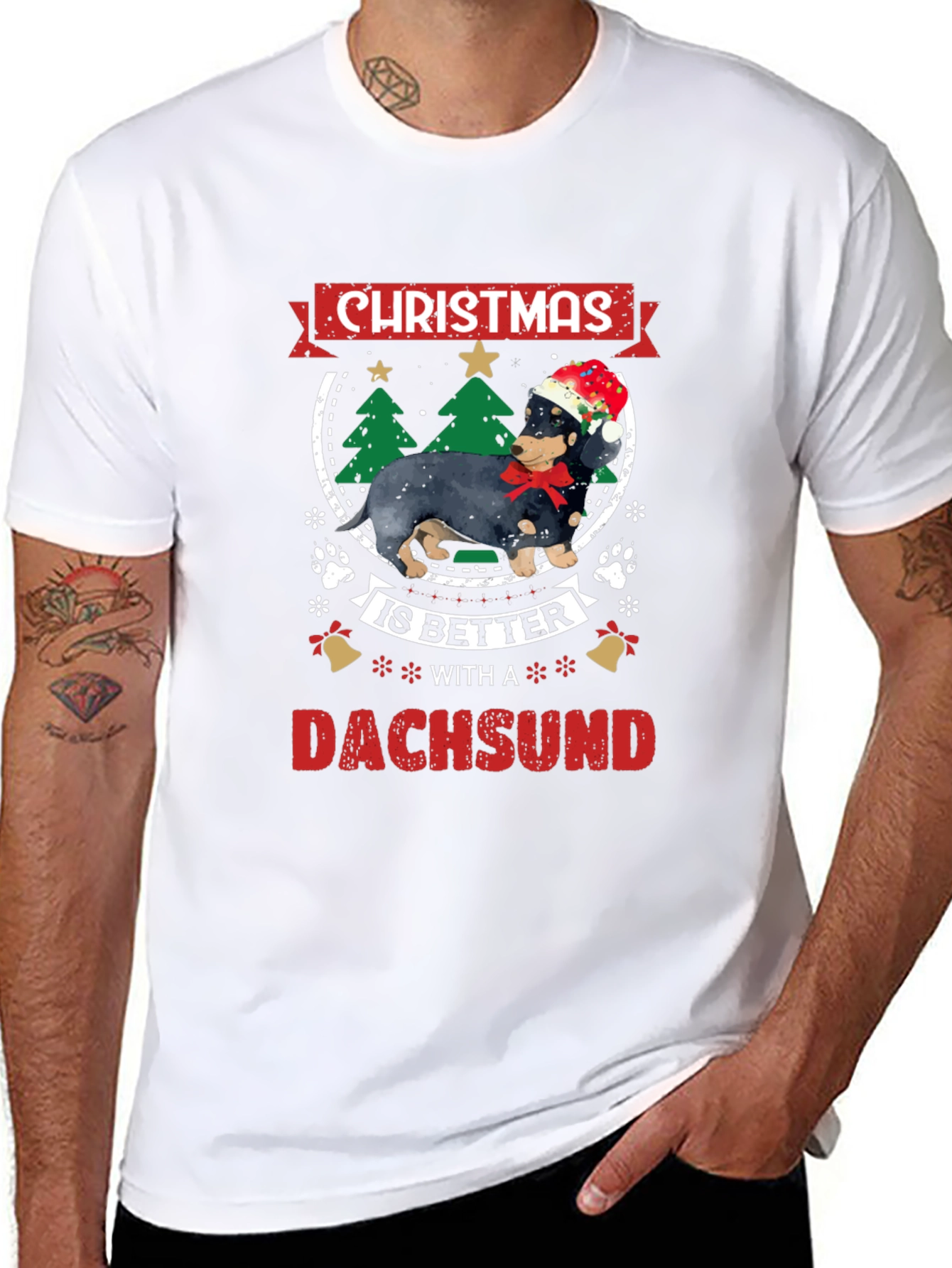 Christmas Dachshund T-Shirt