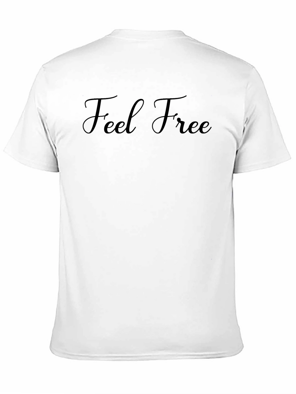 Feel Free Black T-Shirt
