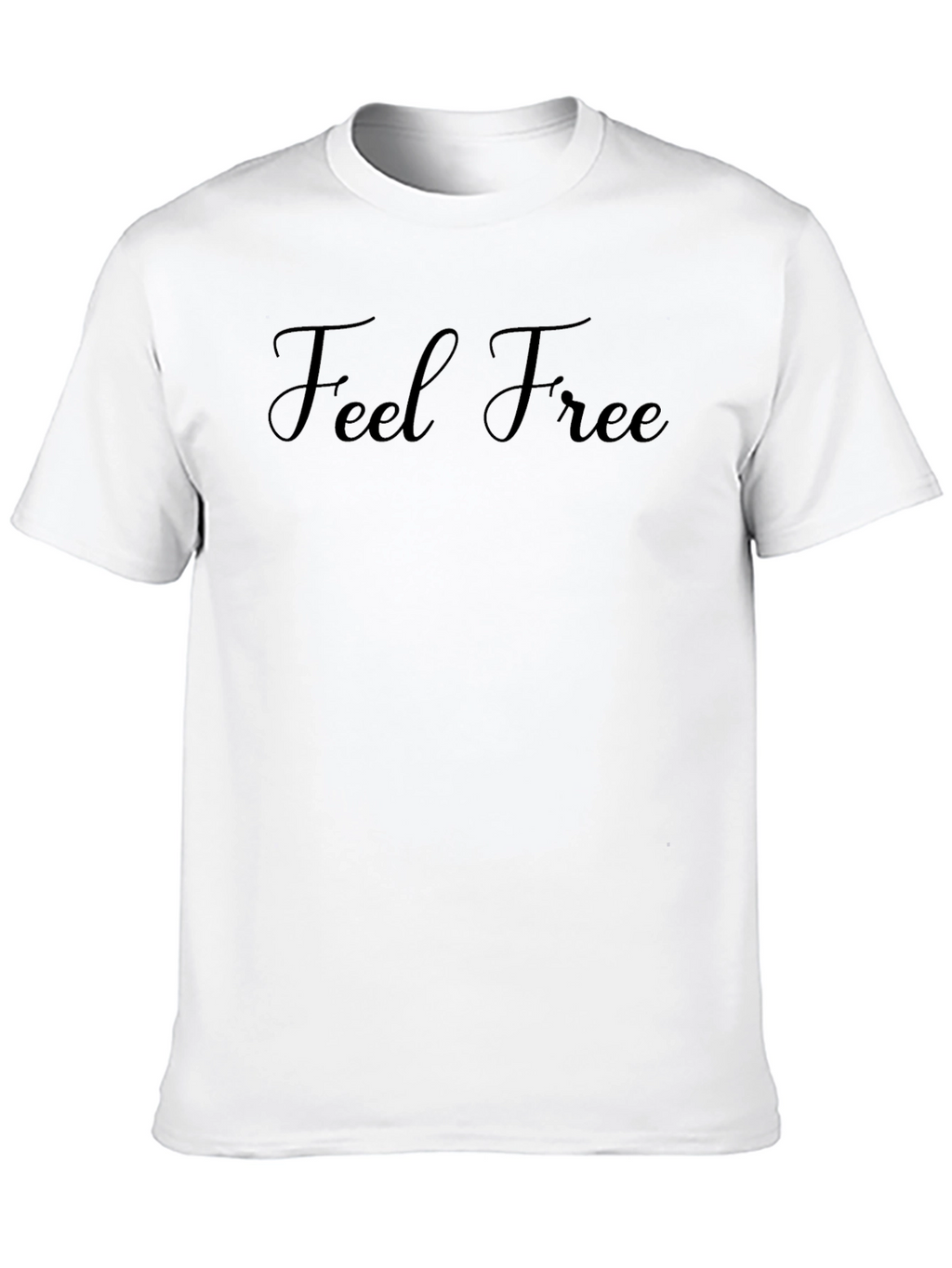 Feel Free Black T-Shirt