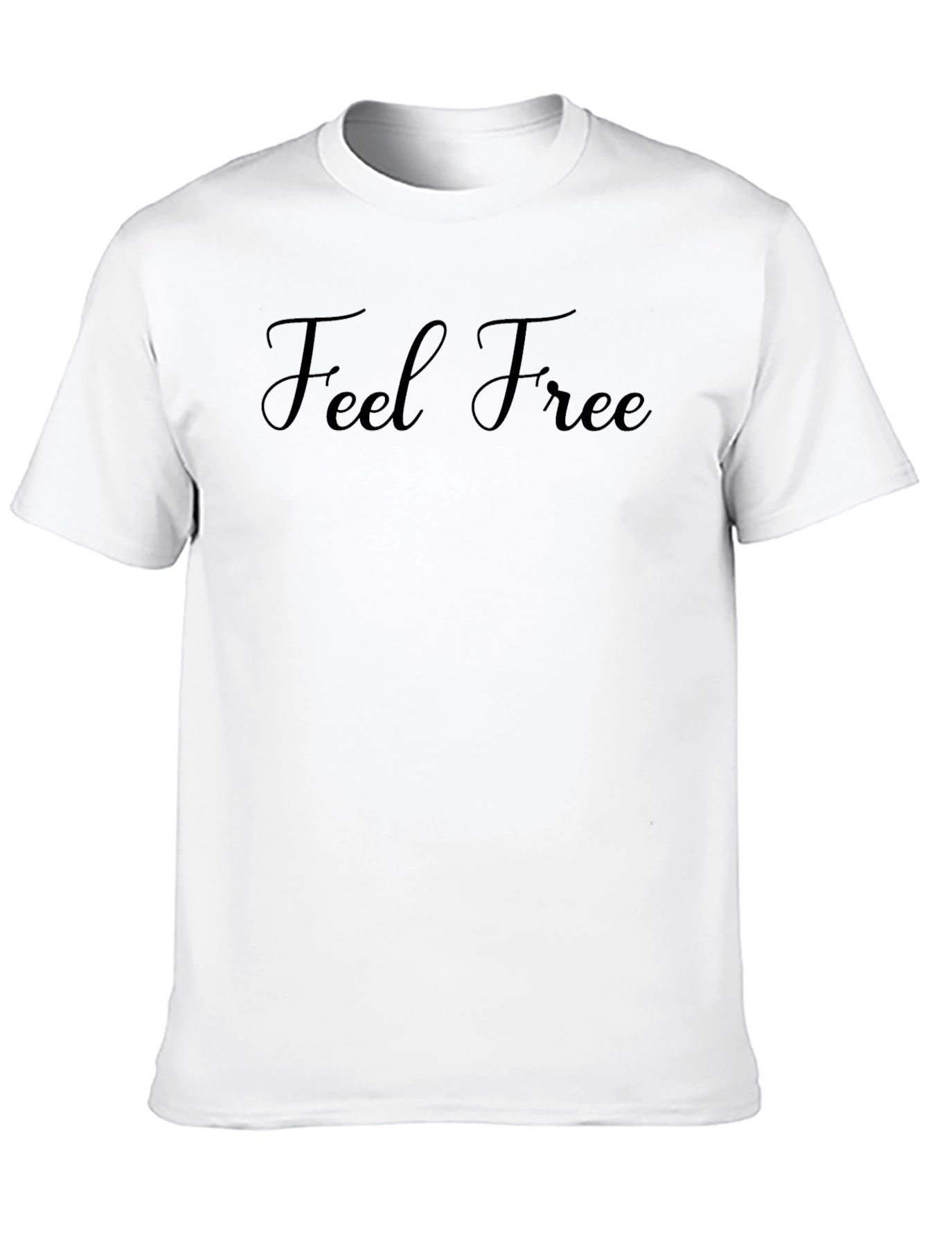 Feel Free Black T-Shirt