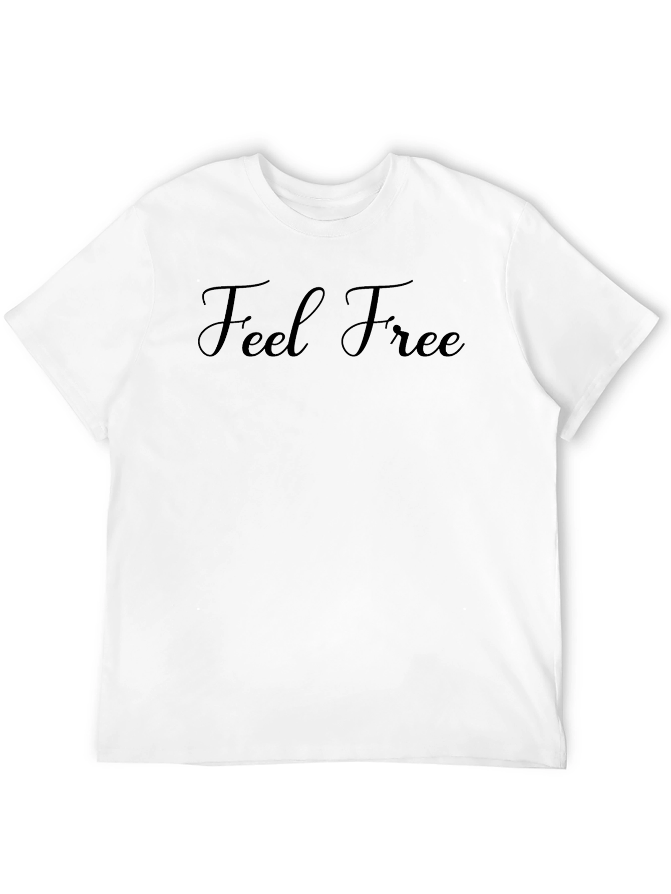Feel Free Black T-Shirt