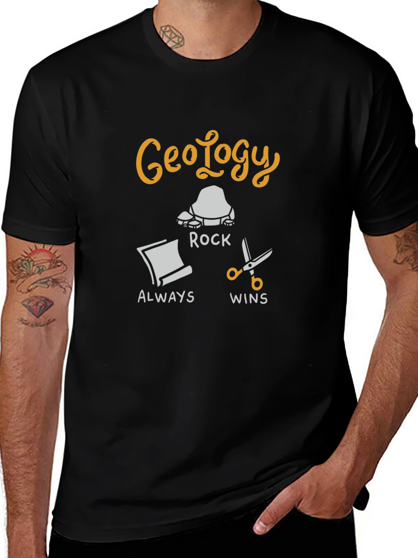 Geology Rock Always Wins T-Shirt