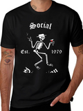 Social Skeleton T-Shirt - Est. 1979