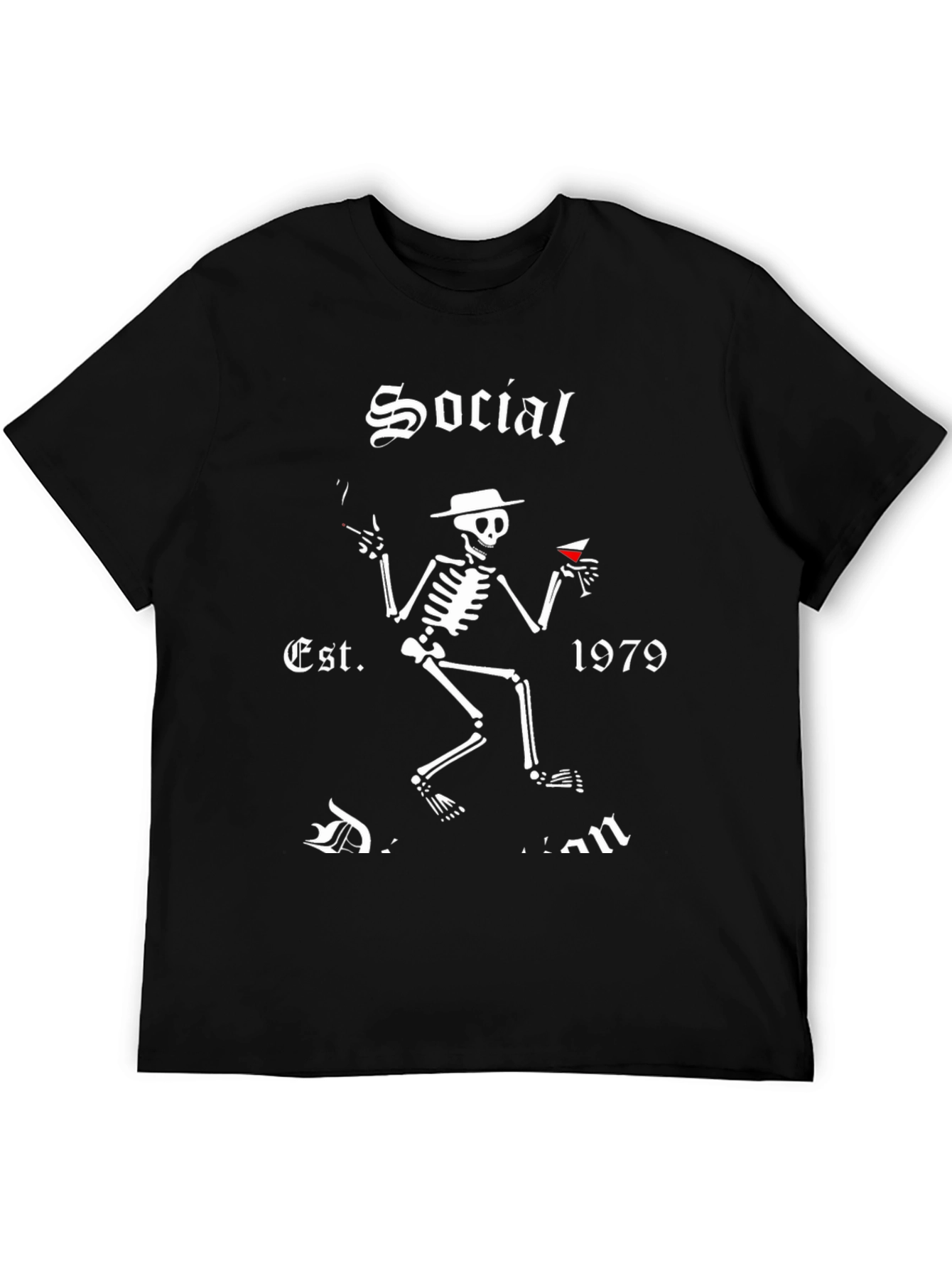 Social Skeleton T-Shirt - Est. 1979