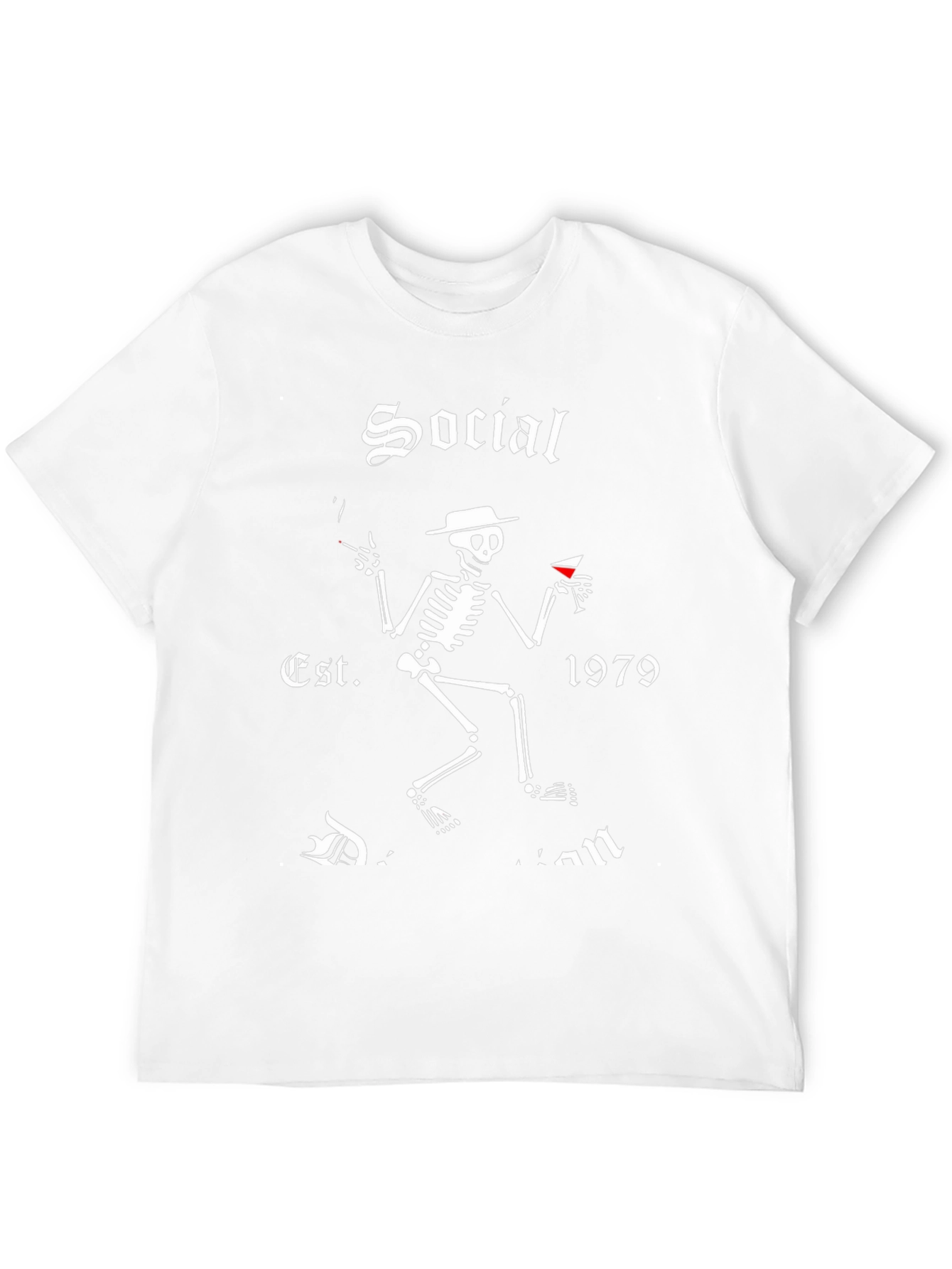 Social Skeleton T-Shirt - Est. 1979