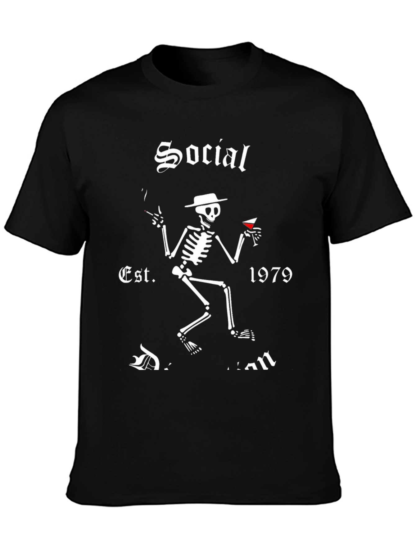 Social Skeleton T-Shirt - Est. 1979