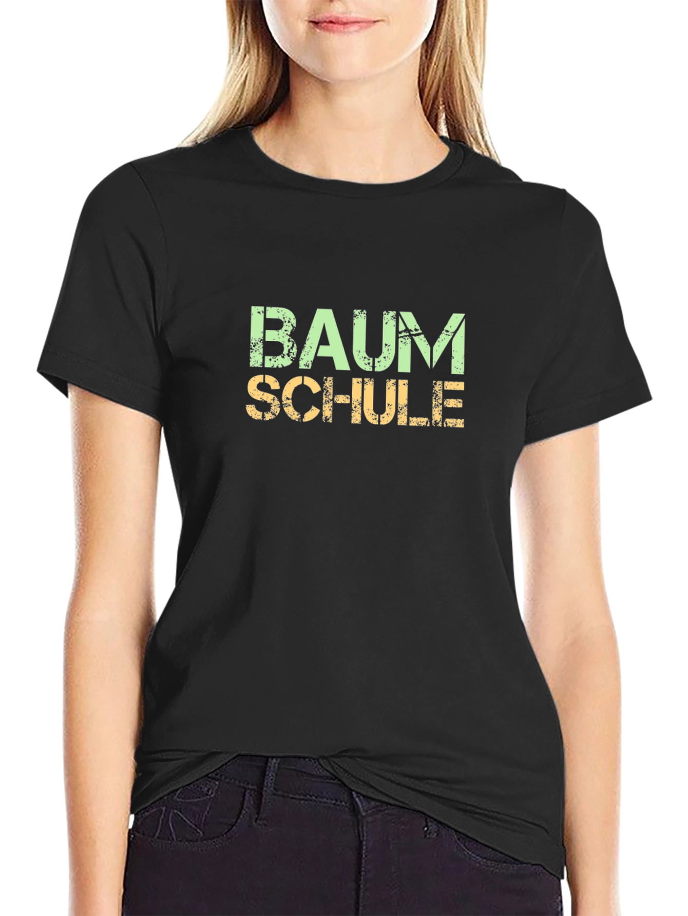 Baumschule Black T-Shirt