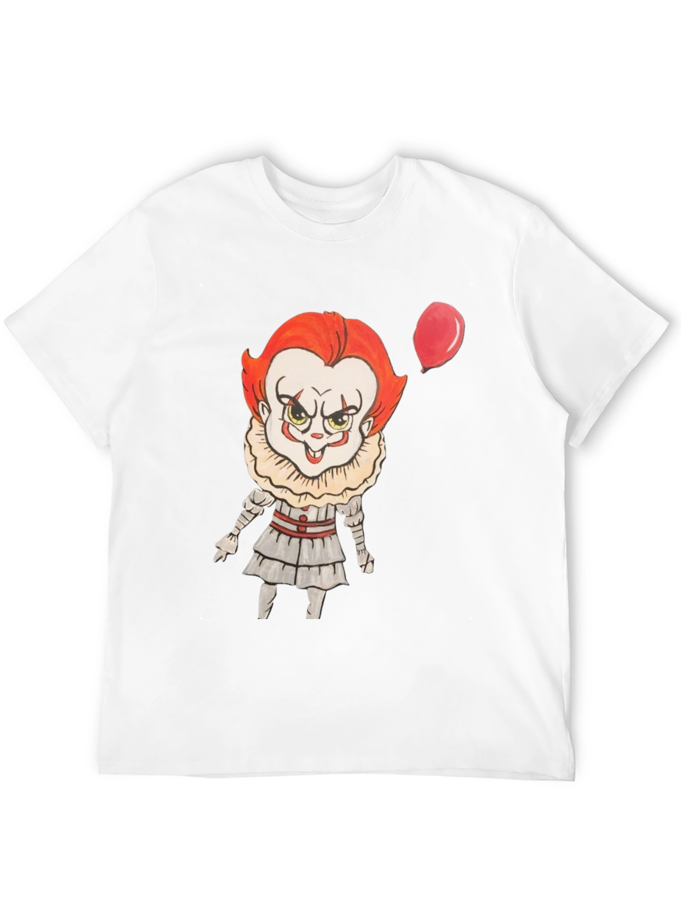 Pennywise Cartoon Graphic Print T-Shirt