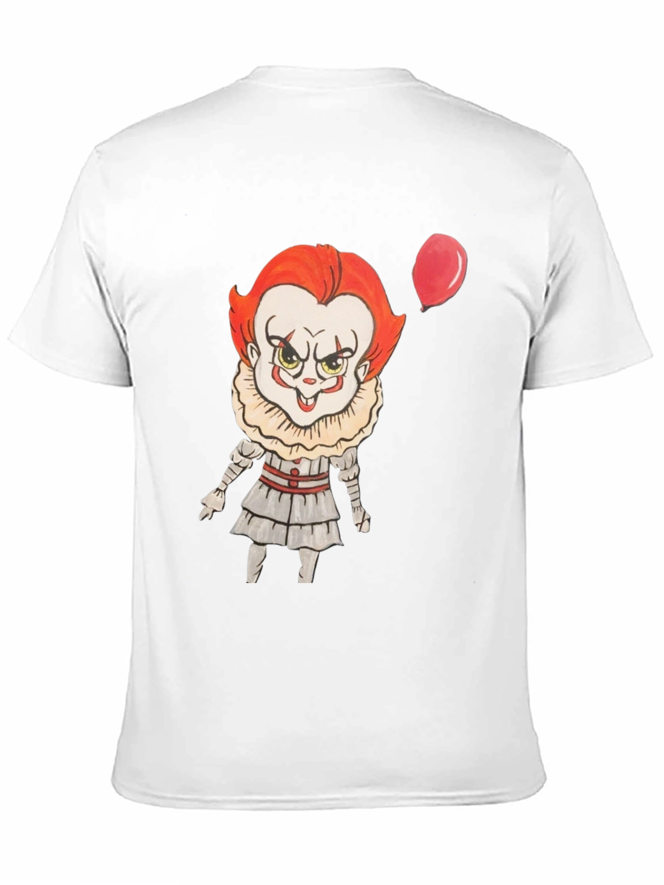 Pennywise Cartoon Graphic Print T-Shirt