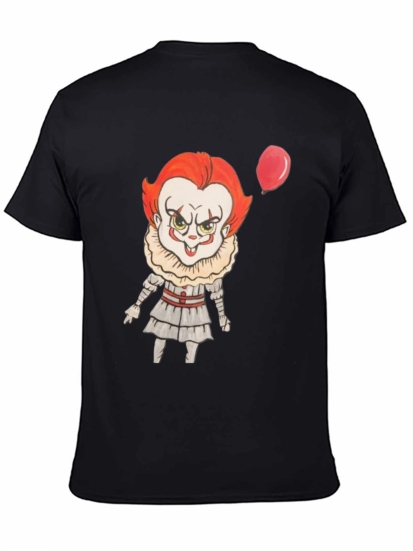 Pennywise Cartoon Graphic Print T-Shirt