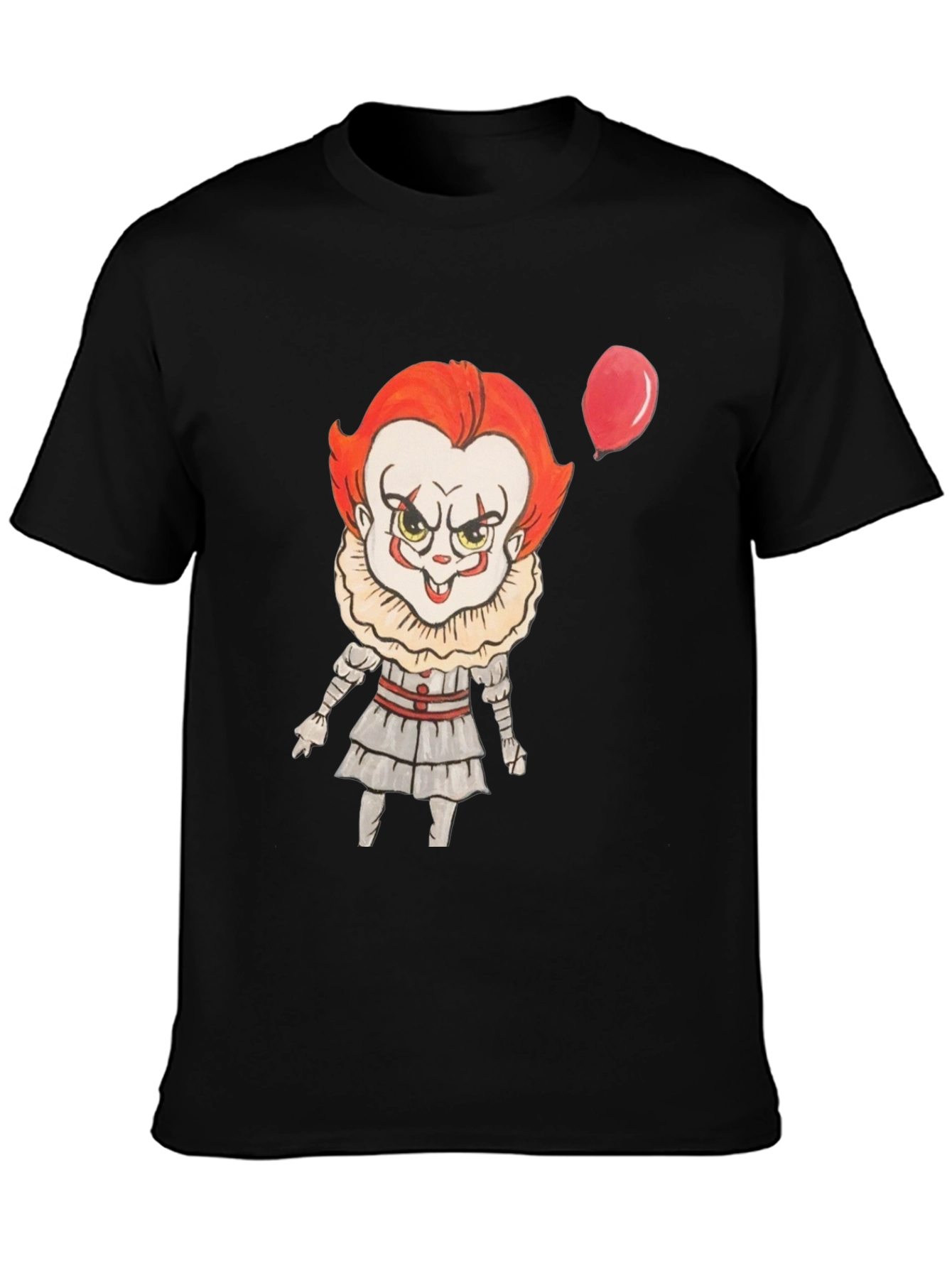 Pennywise Cartoon Graphic Print T-Shirt