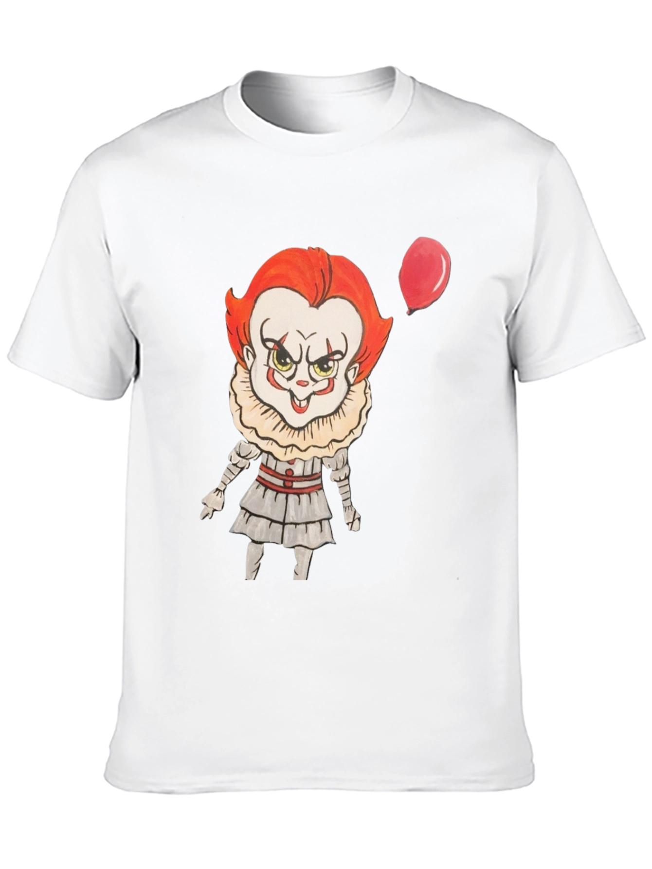 Pennywise Cartoon Graphic Print T-Shirt