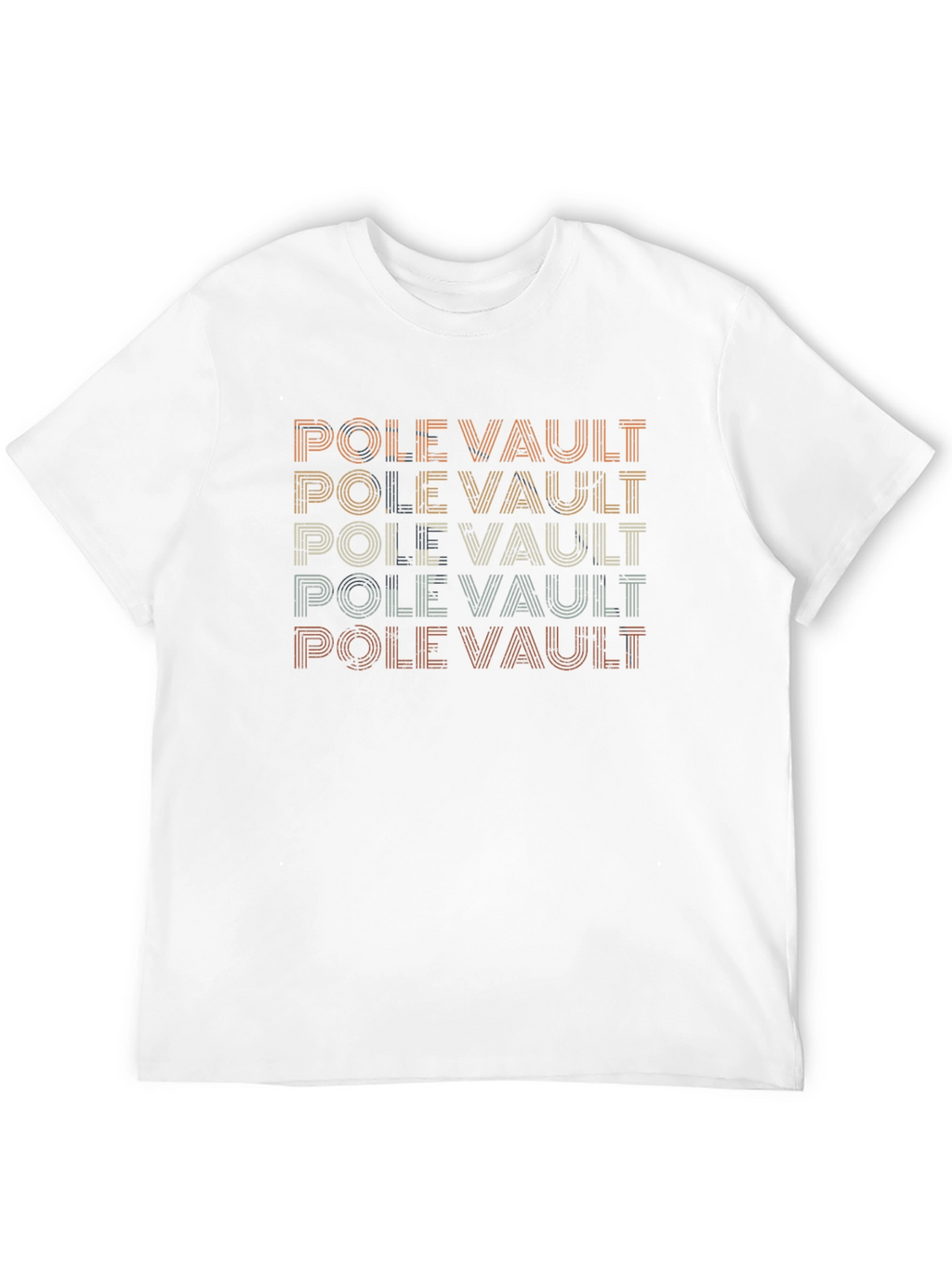 Pole Vault Retro T-Shirt