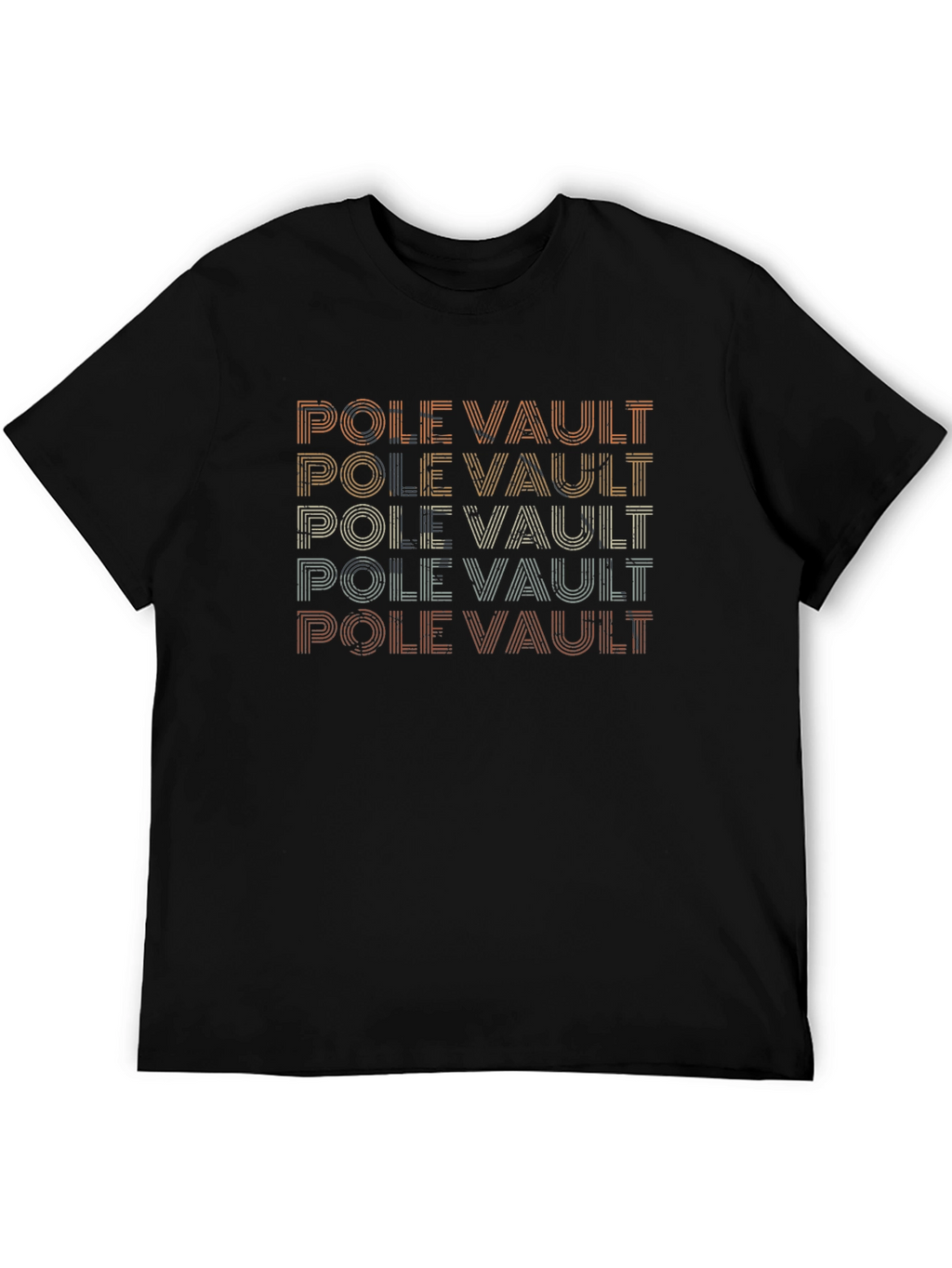 Pole Vault Retro T-Shirt