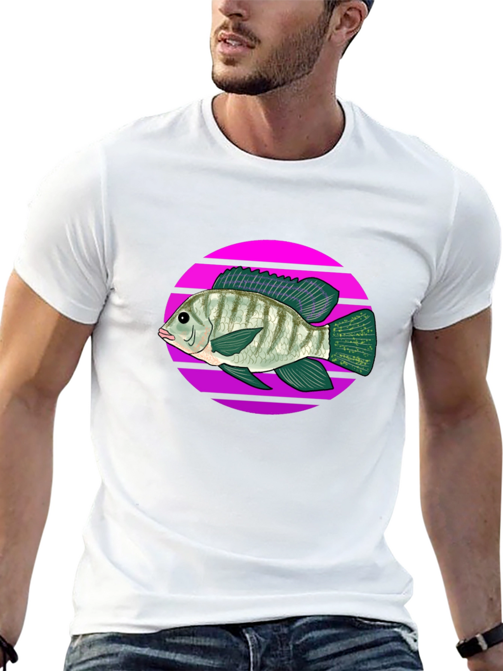 Retro Fish Graphic Tee