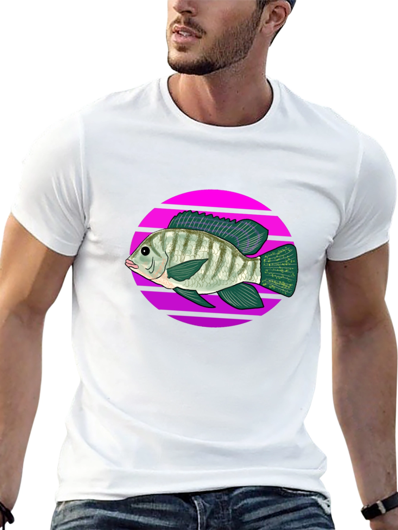 Retro Fish Graphic Tee