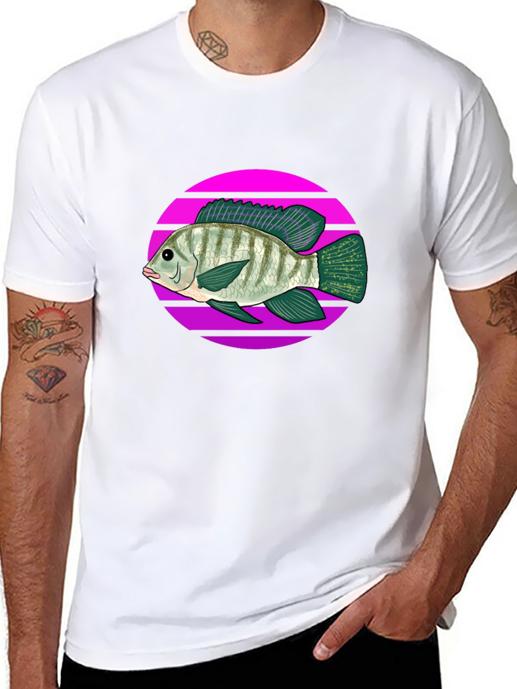 Retro Fish Graphic Tee