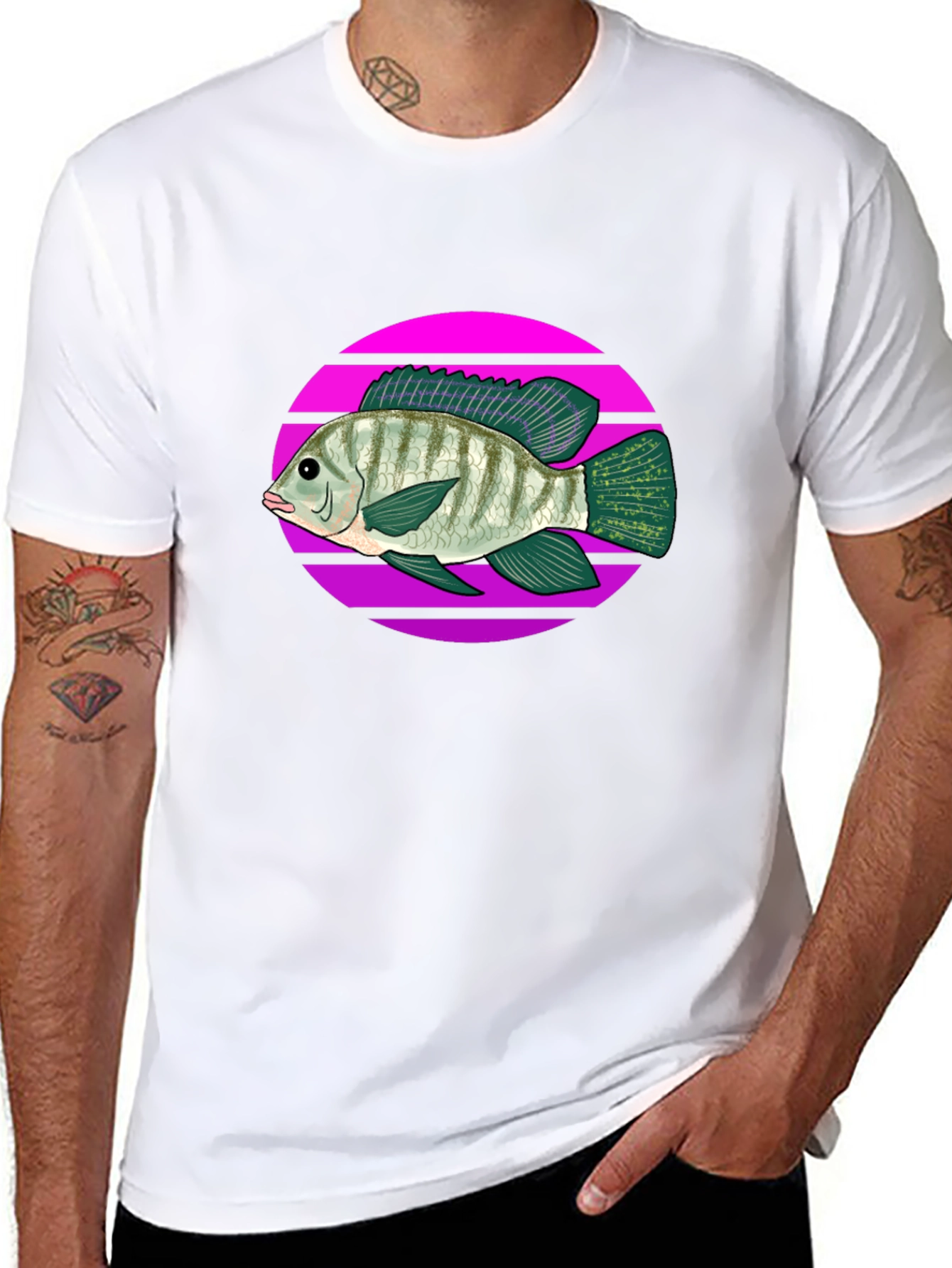 Retro Fish Graphic Tee