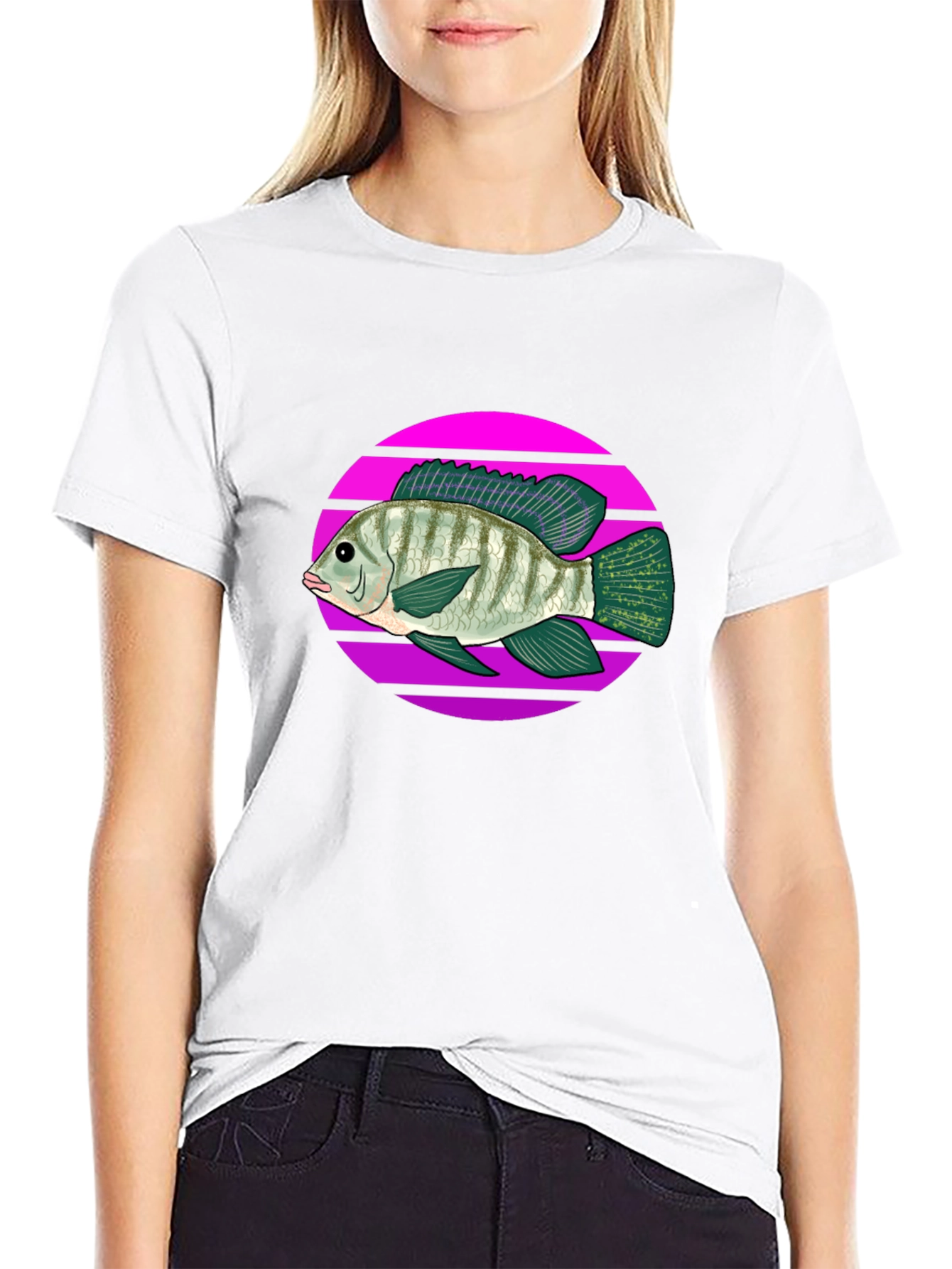 Retro Fish Graphic Tee