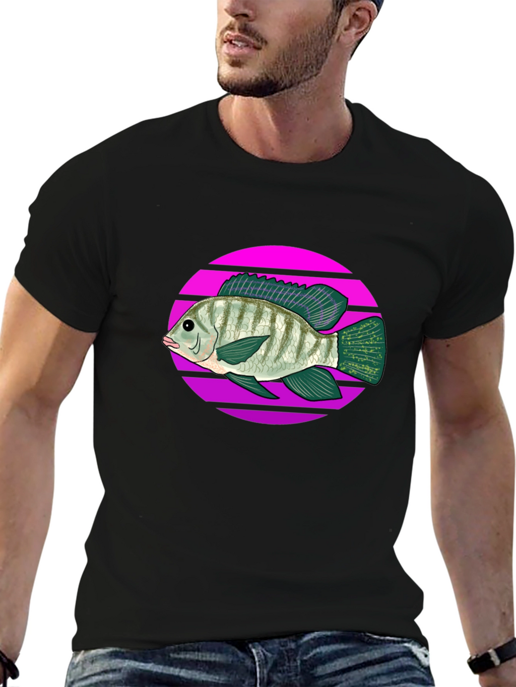 Retro Fish Graphic Tee