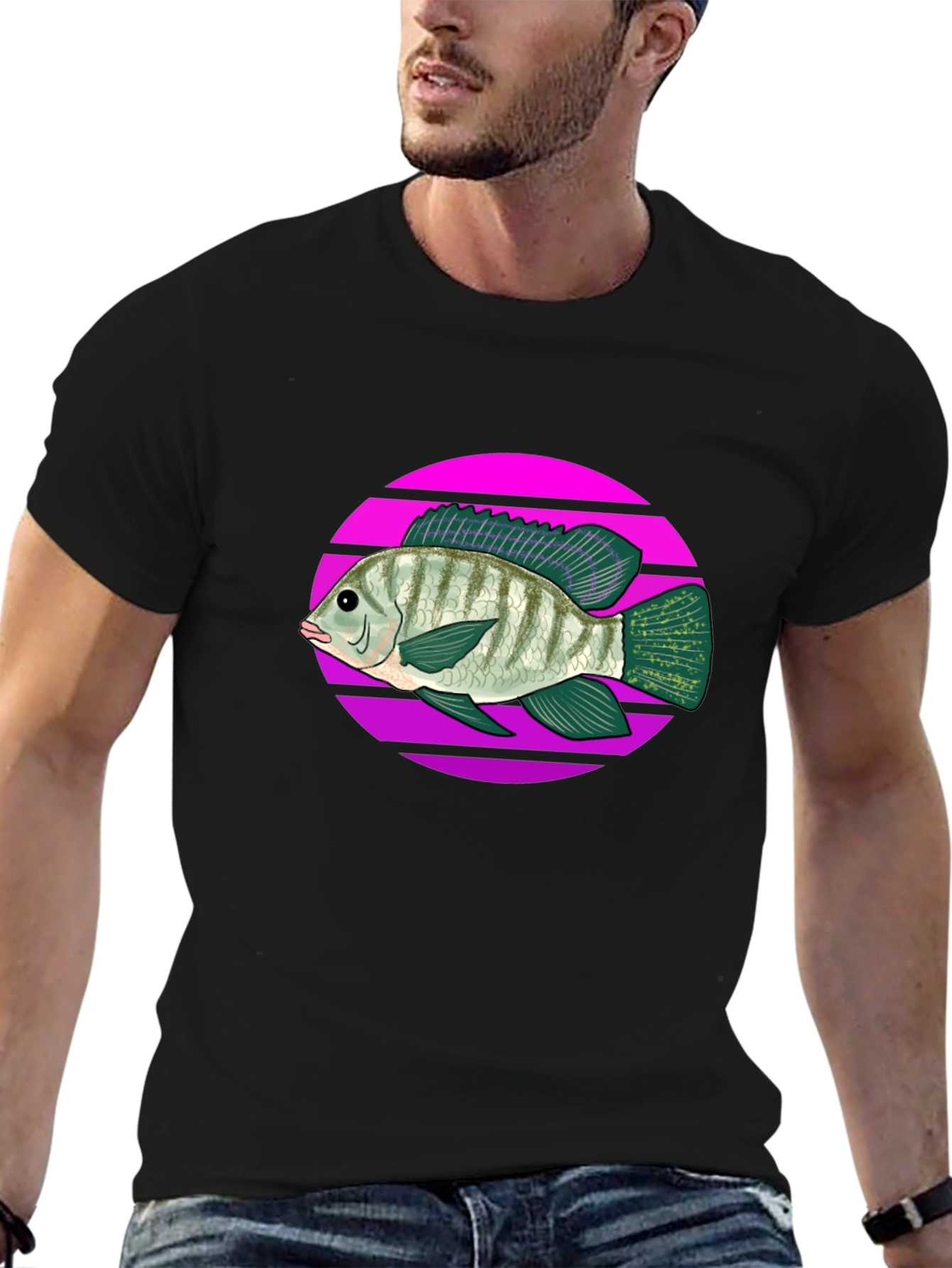 Retro Fish Graphic Tee