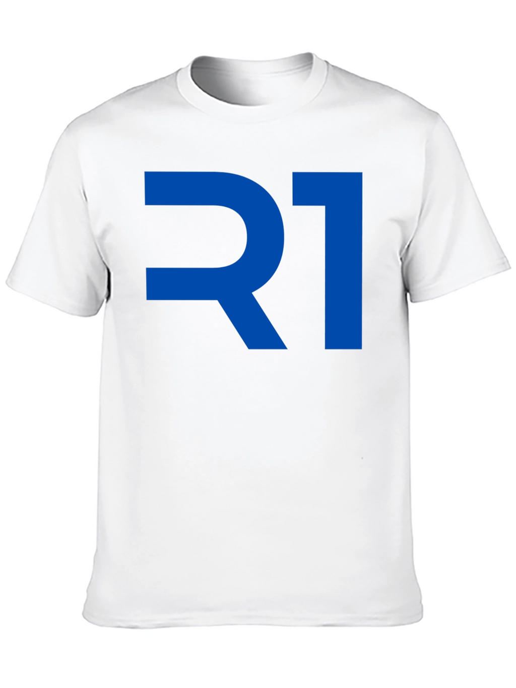 R1 Graphic Tee - Bold Blue Design