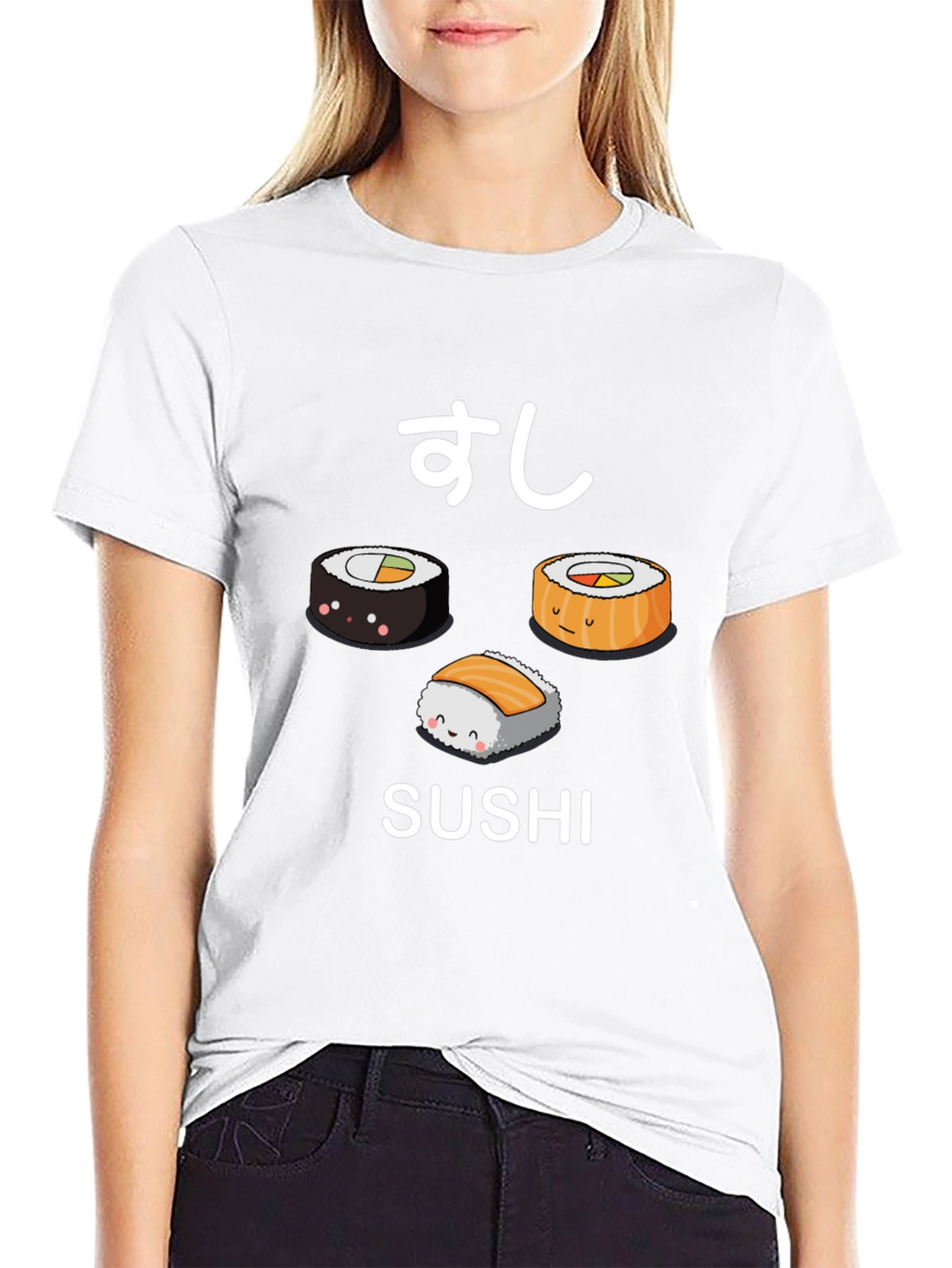 Sushi Lover T-Shirt - Kawaii Japanese Food Tee