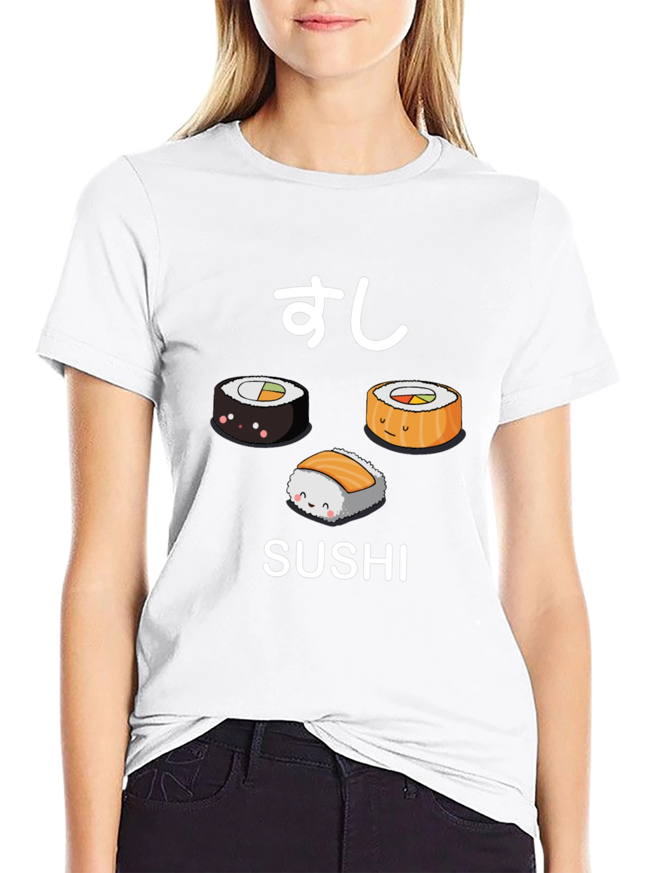 Sushi Lover T-Shirt - Kawaii Japanese Food Tee