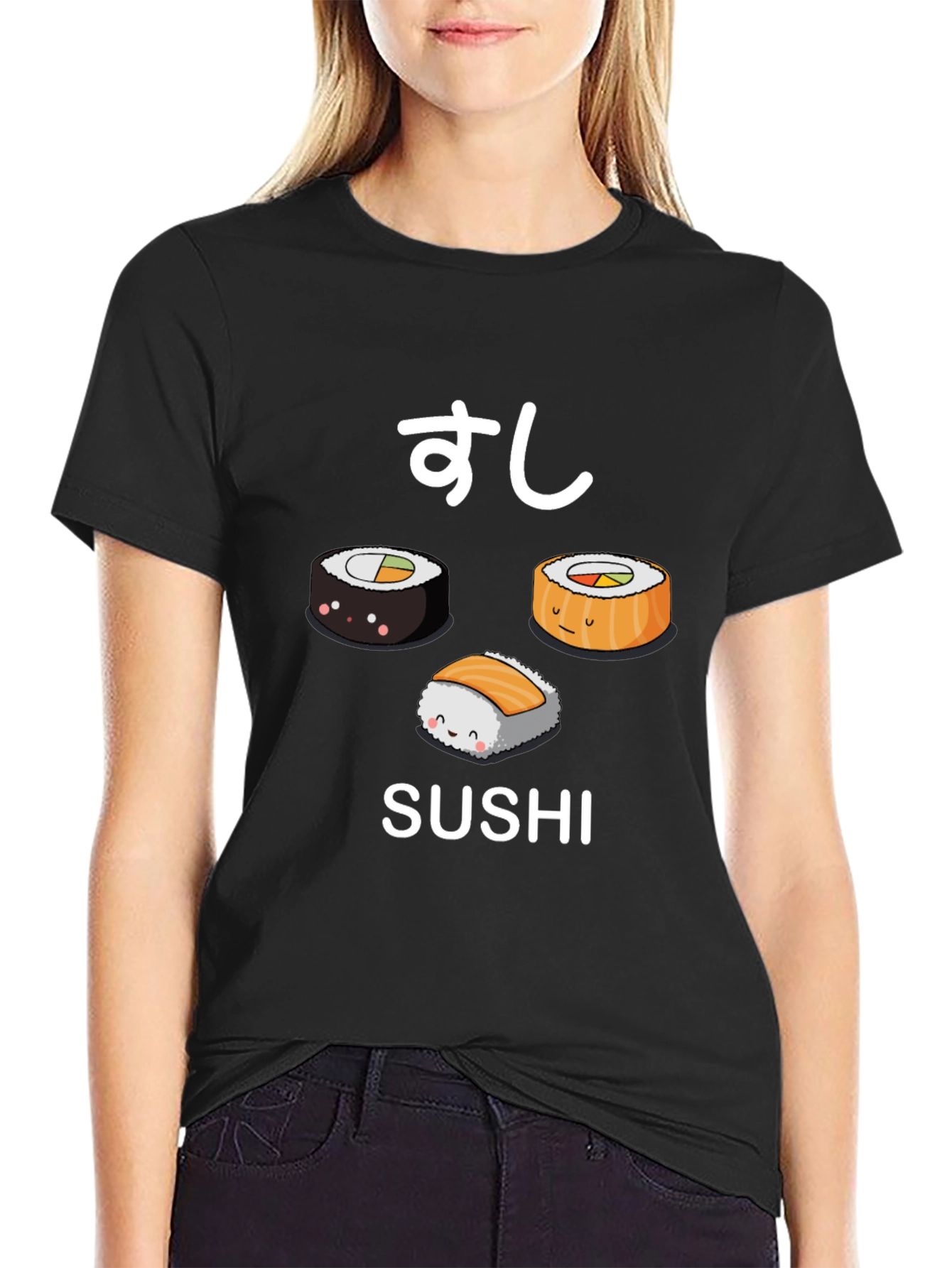 Sushi Lover T-Shirt - Kawaii Japanese Food Tee