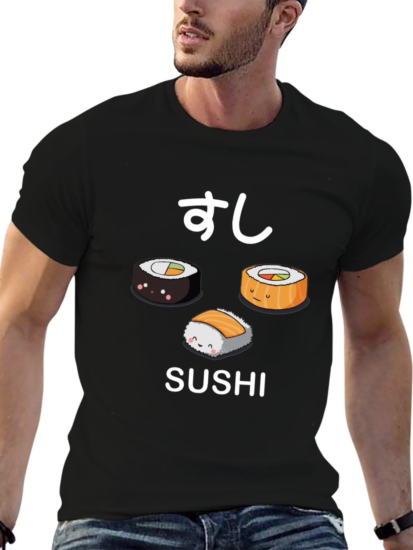 Sushi Lover T-Shirt - Kawaii Japanese Food Tee