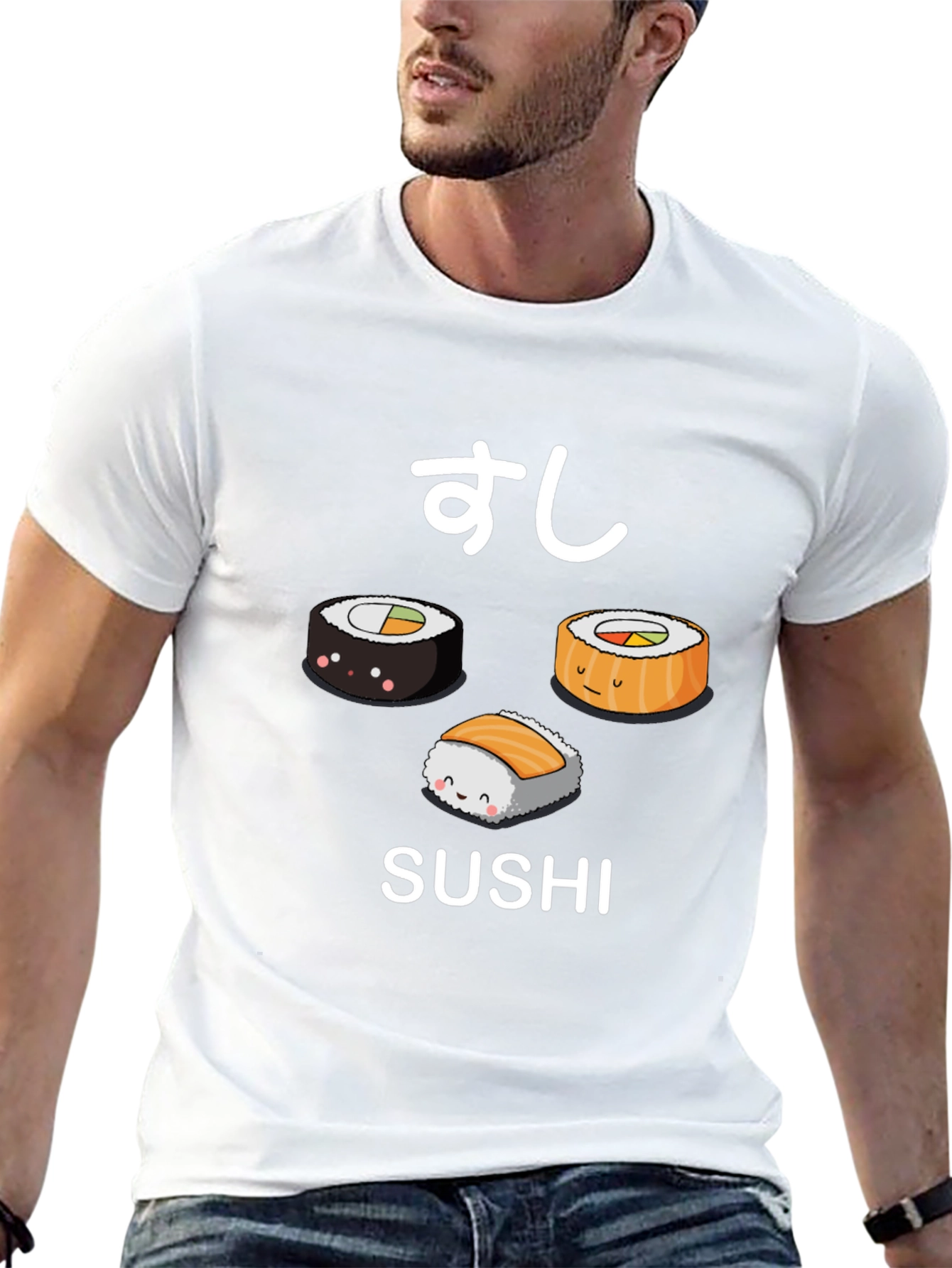 Sushi Lover T-Shirt - Kawaii Japanese Food Tee