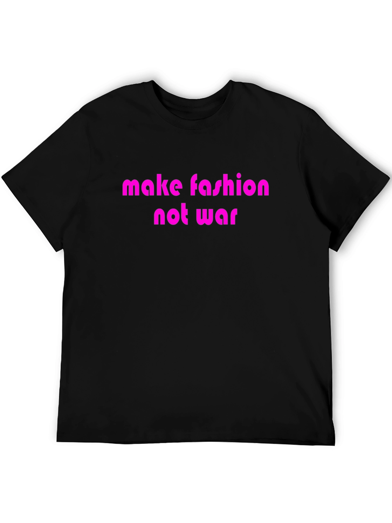 Make Fashion Not War Graphic T-Shirt