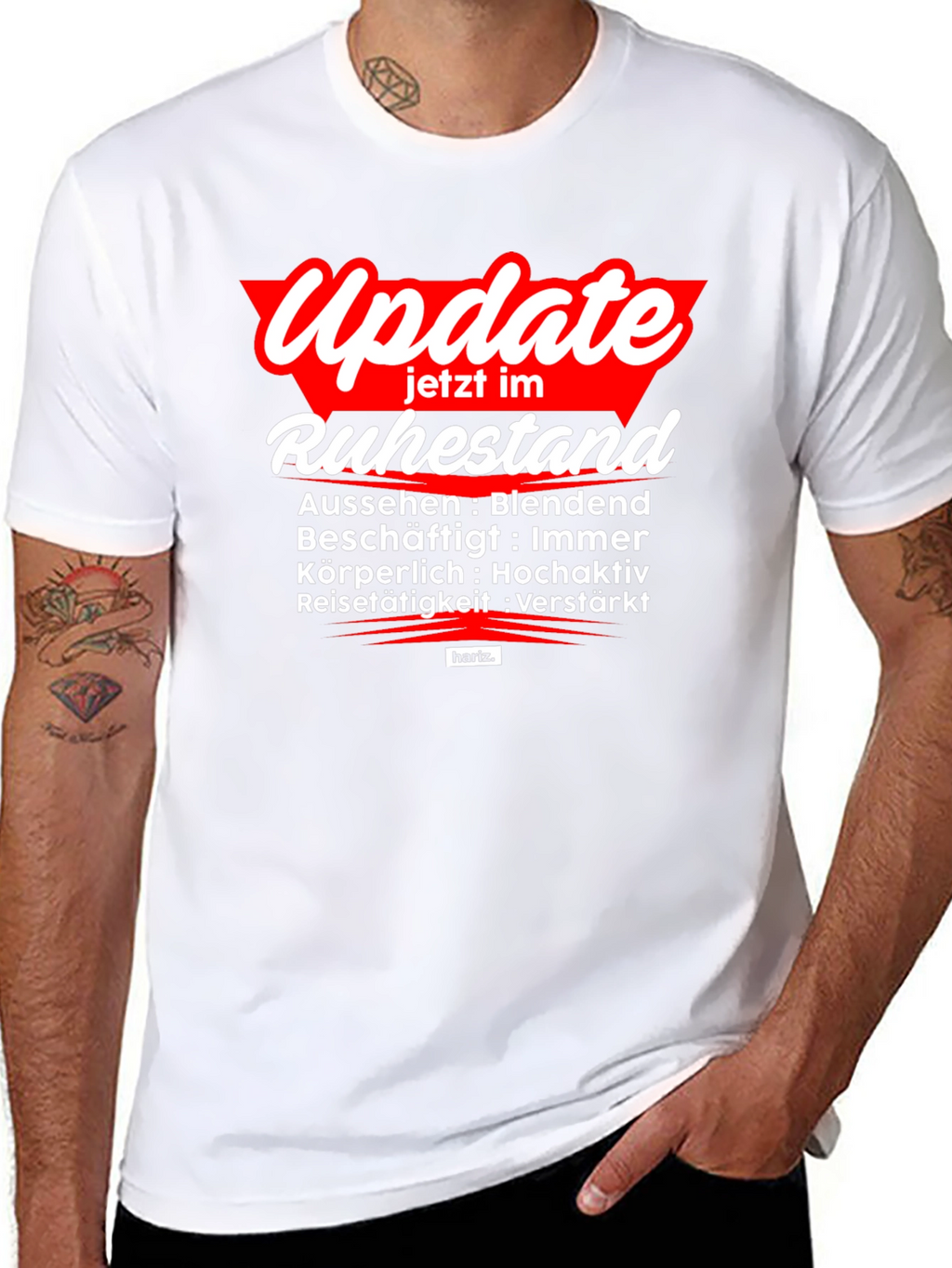 Update Ruhestand T-Shirt - Retirement Mode Activated!