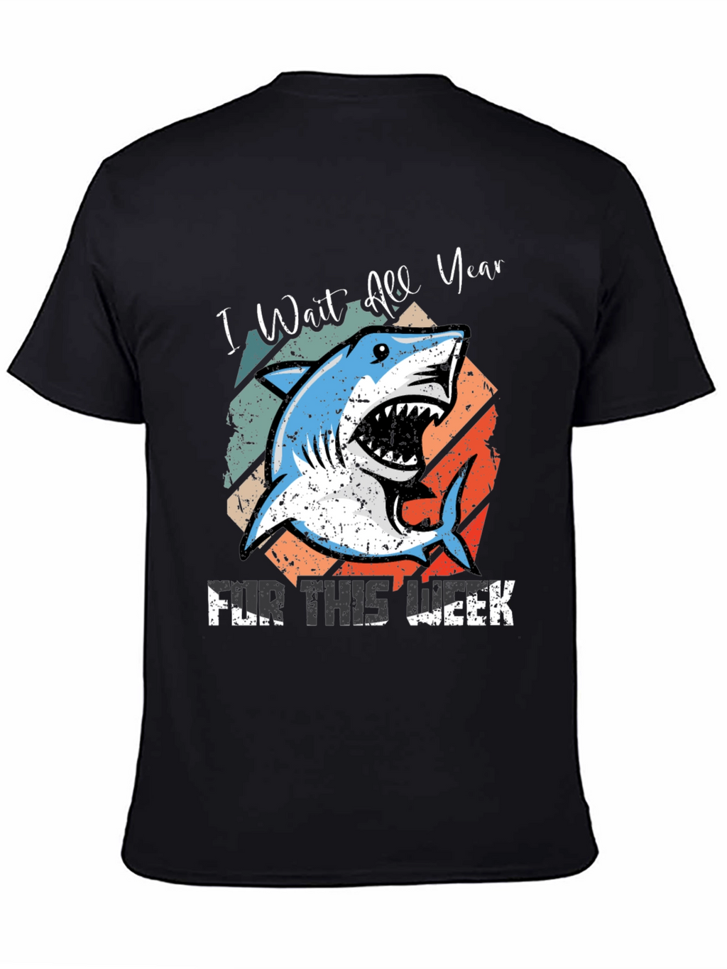 Shark Week T-Shirt - I Wait All Year