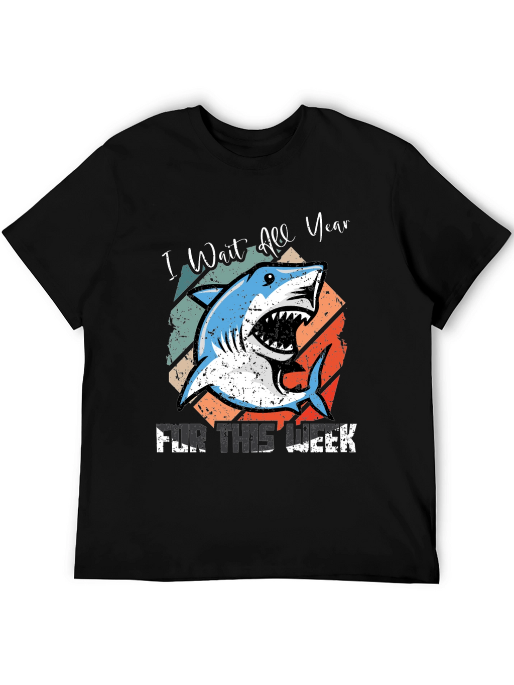 Shark Week T-Shirt - I Wait All Year