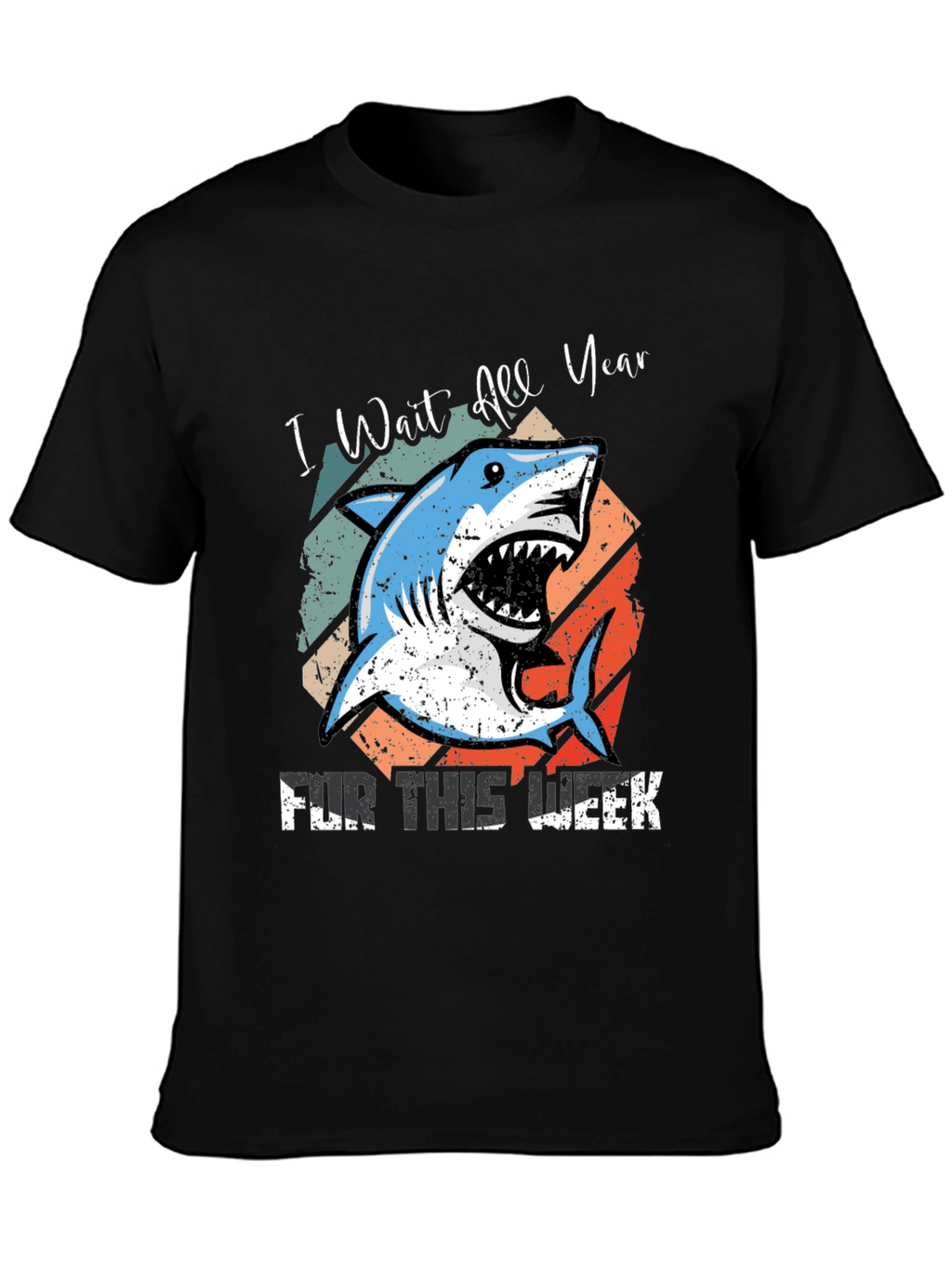 Shark Week T-Shirt - I Wait All Year