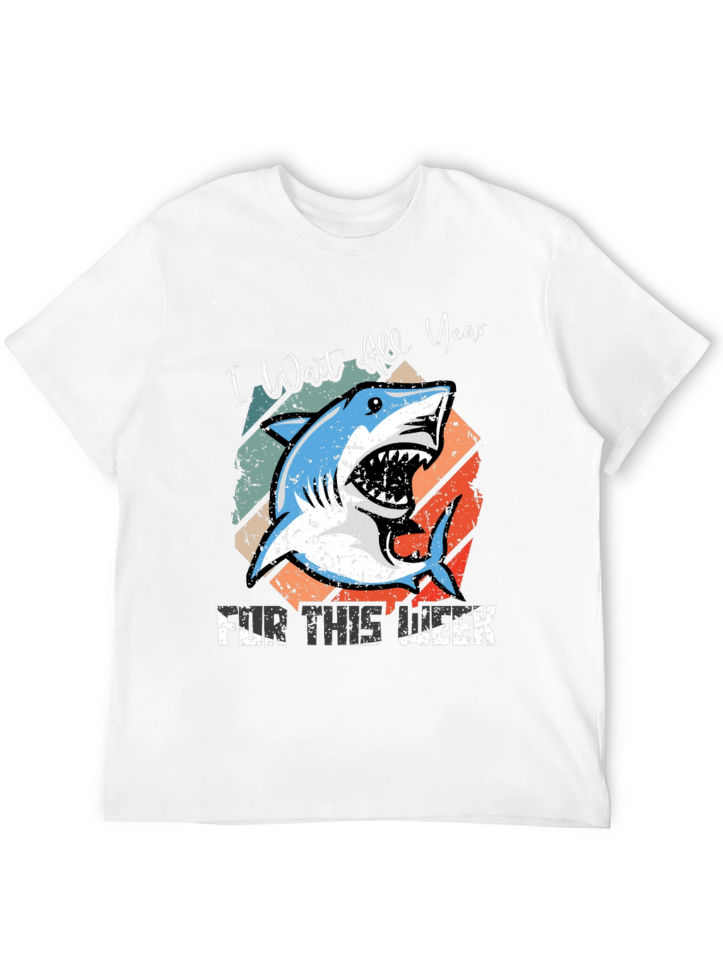 Shark Week T-Shirt - I Wait All Year