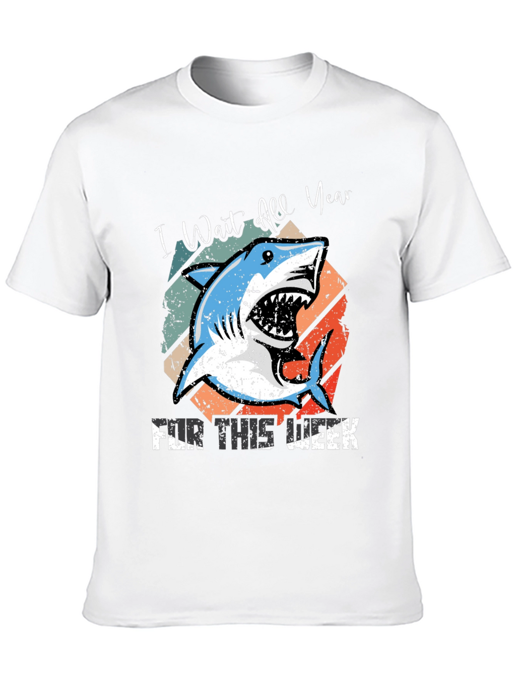 Shark Week T-Shirt - I Wait All Year