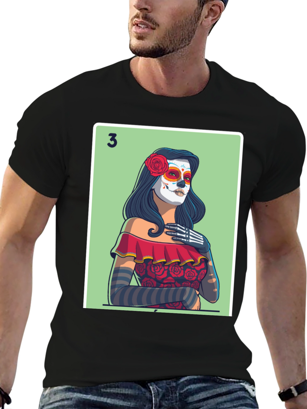 La Catrina T-Shirt - Day of the Dead Tee