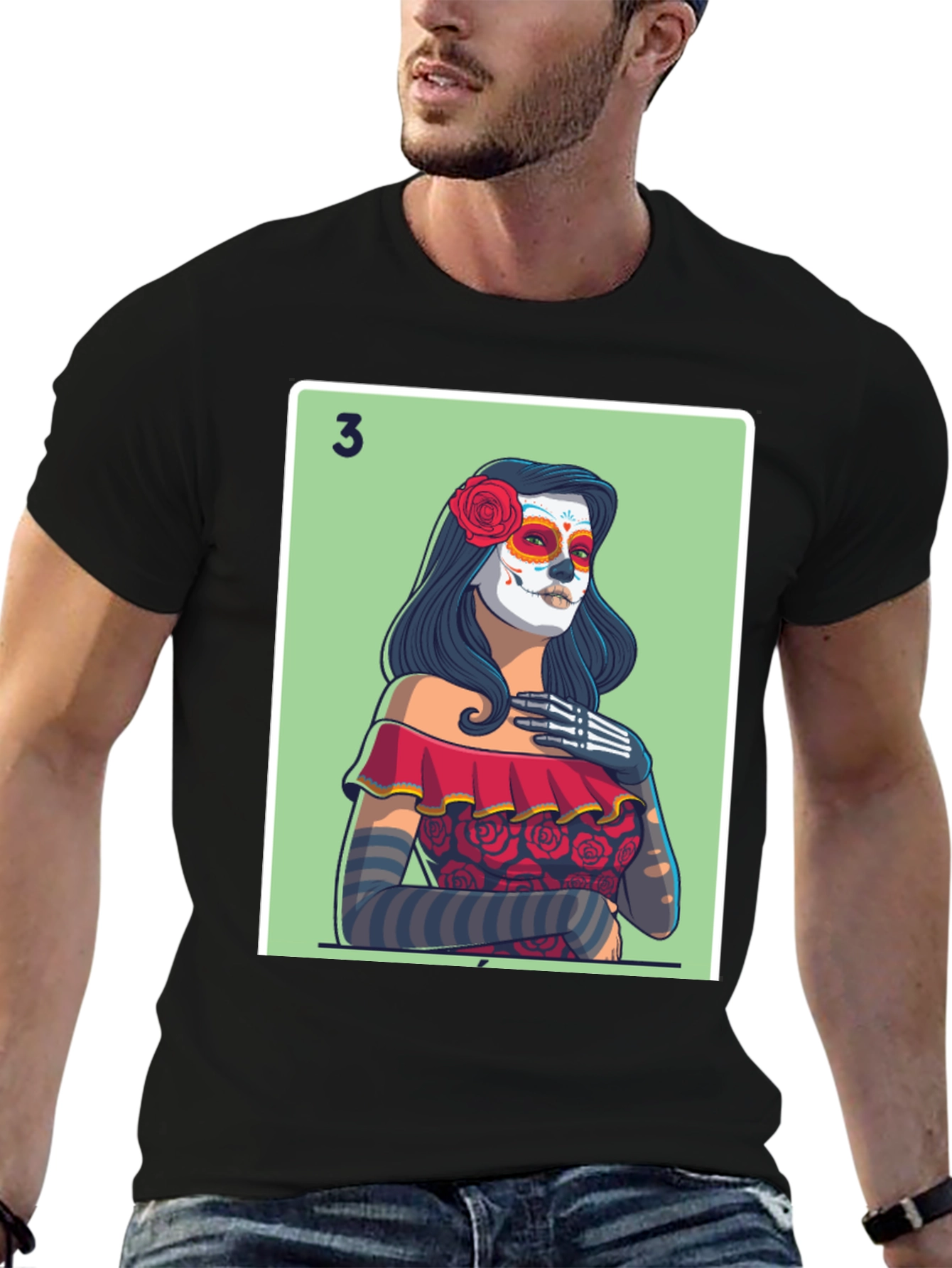 La Catrina T-Shirt - Day of the Dead Tee