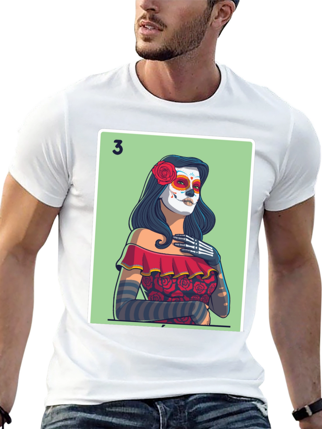 La Catrina T-Shirt - Day of the Dead Tee