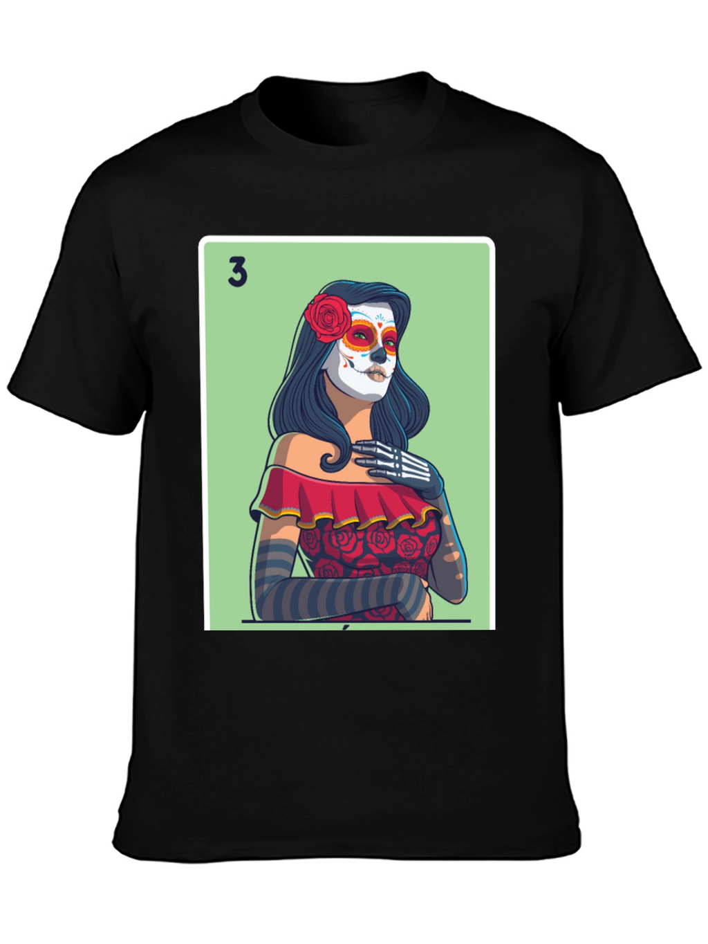 La Catrina T-Shirt - Day of the Dead Tee