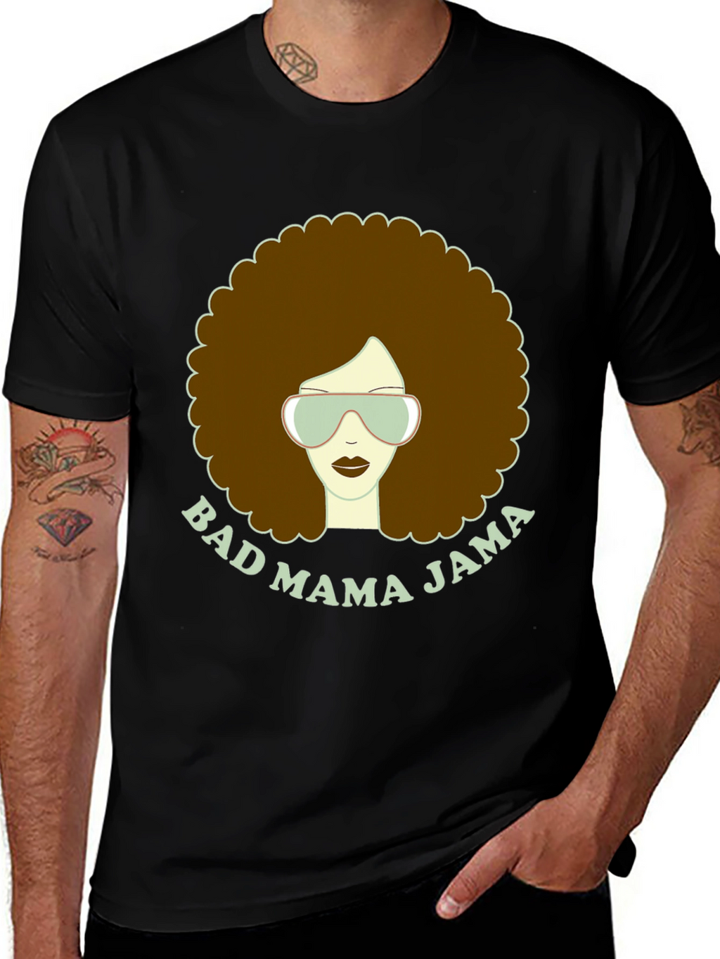 Bad Mama Jama Graphic T-Shirt
