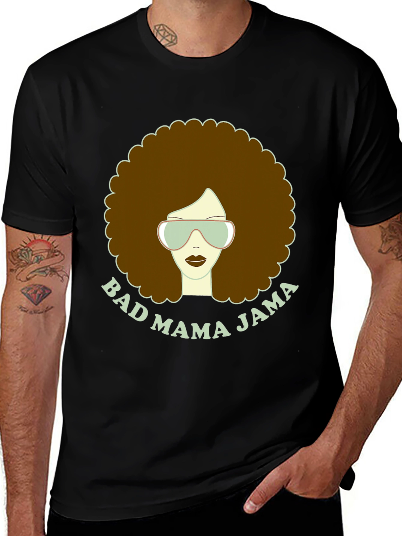 Bad Mama Jama Graphic T-Shirt