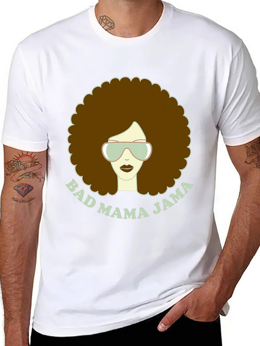 Bad Mama Jama Graphic T-Shirt