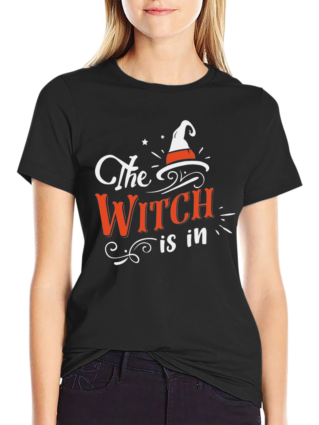 The Witch is In Halloween T-Shirt