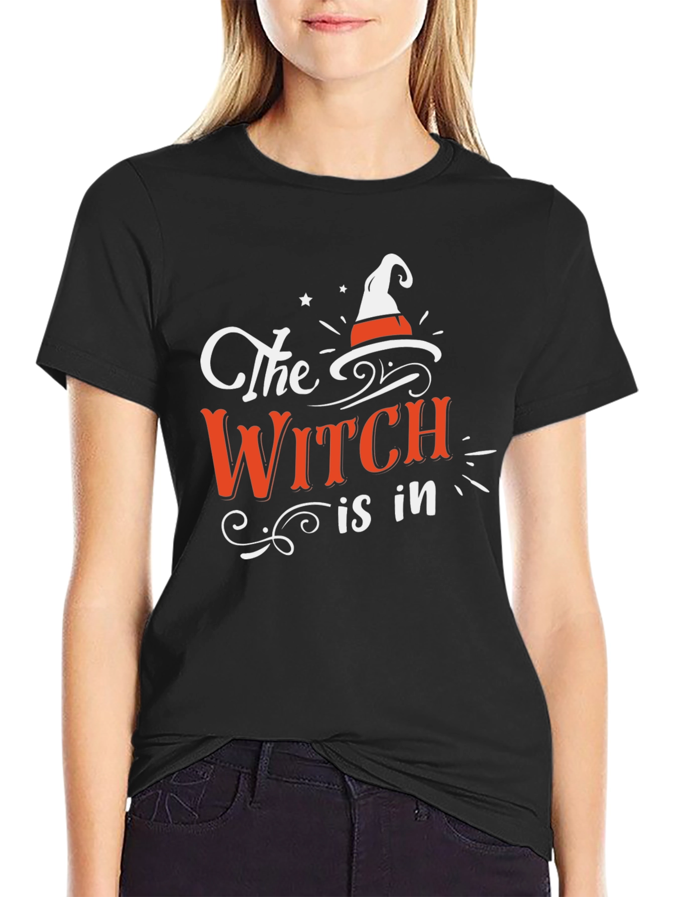 The Witch is In Halloween T-Shirt