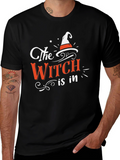 The Witch is In Halloween T-Shirt