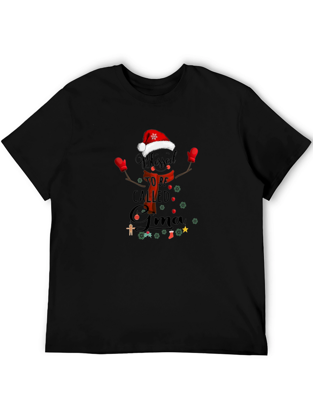 Blessed To Be Called Grandma Christmas T-Shirt