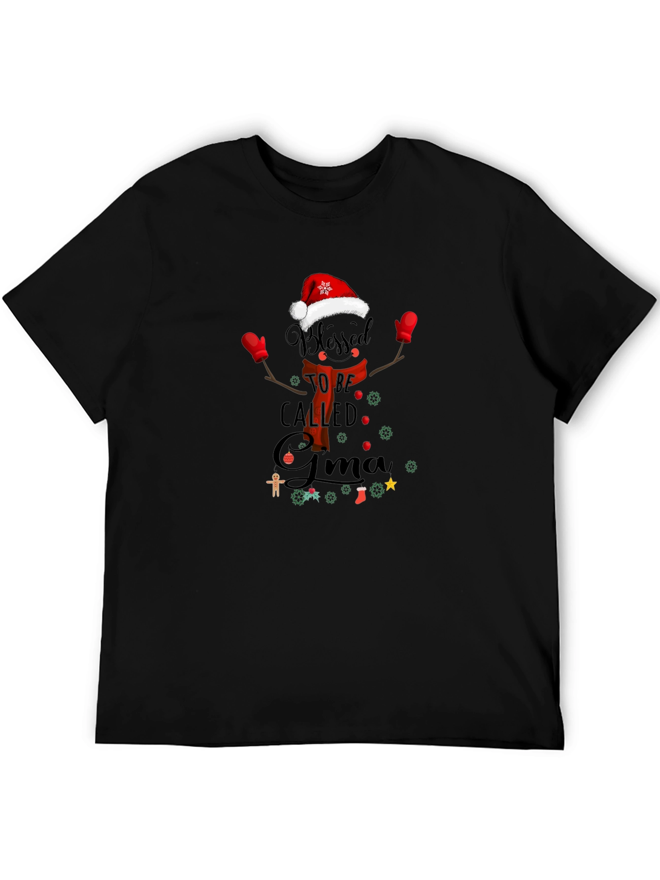 Blessed To Be Called Grandma Christmas T-Shirt